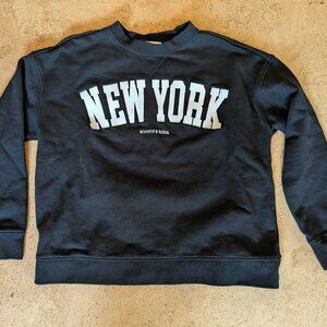 Scotch and Soda black sweatshirt size S euc